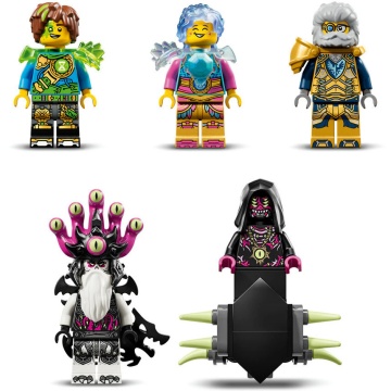 LEGO® DREAMZzz™ - Tancul tigru-rechin 71515, 1548 piese - Img 6