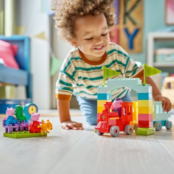 LEGO® DUPLO® - Calatorie in tren cu Bunicul Purcelus 10466, 35 piese, 2 ani+ - Img 7