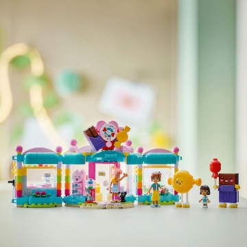LEGO® Friends - Magazin de dulciuri din orasul Heartlake 42649, 376 piese - Img 8