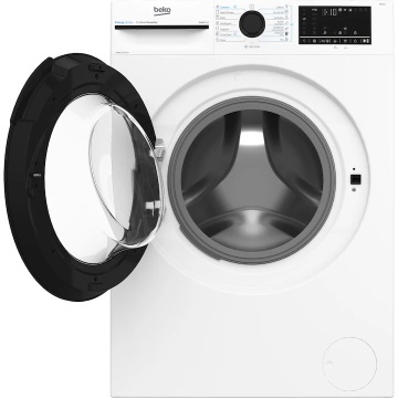Masina de spalat rufe Beko BM3WFUS48415WBEE, 8 kg, 1400 RPM, Clasa A, 15 programe, Child Lock, Pet Hair Removal, Digital Display, Alb - Img 2