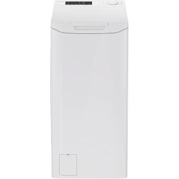 Masina de spalat rufe cu incarcare verticala Candy TCA273D2-S, 7 kg, 1200 RPM, Display 3D,Wifi,Mix Power Systems, Gentle touch opening, Clasa D, Alb