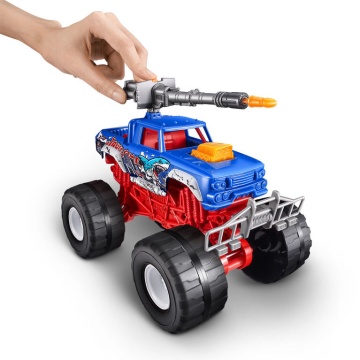 Metal Machines Monster Truck Wars, ZURU, Jawsome 4 ani+ - Img 9