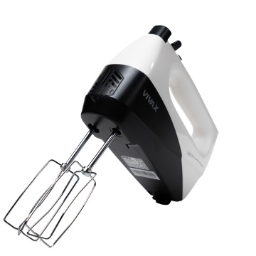 Mixer de mana Vivax HM-550WB, 550 W, 5 viteze, Functie turbo, Alb/Negru - Img 5