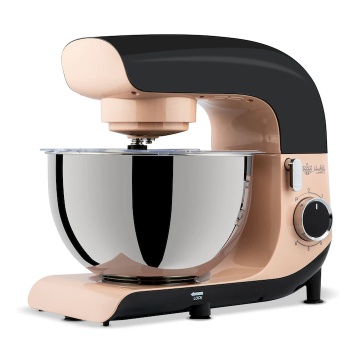 Mixer planetar ZASS Healthy Line ZPSM 31, 2000w, motor cupru pur, angrenaje complet metalice, bol din otel inoxidabil 6l, sistem de siguranta, 6 viteze + functie Pulse, accesorii si capac anti-stropire - Img 3