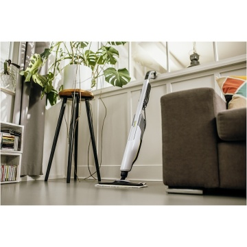 Mop cu abur Karcher SC 2 Upright, 1600 W, rezervor 0,4 l, reglare abur, cartus de decalcifiere, 1.513-500.0, Alb/Negru - Img 6