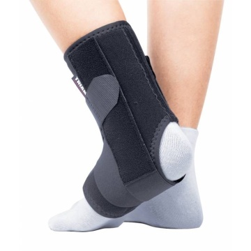 Orteza de glezna mobila cu suport elastic, pentru copii, Triamed Malleofix Plus Junior, SRT331, Universal, Negru - Img 3