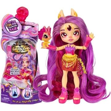 Papusa Pixling Magic Mixies - Galaxy Hair, Pippa - Img 6