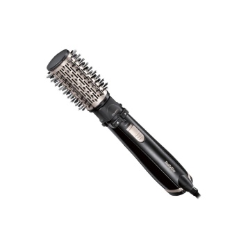 Perie rotativa BaByliss AS200E, 1000W, Ionizare, Perie 50 mm ceramica, 4 Accesorii, 2 Setari temperatura/viteza, Cool-Shot, geanta depozitare, Negru