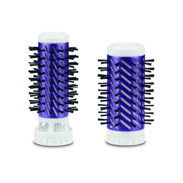 Perie rotativa Rowenta Brush Activ' Volume&Shine 2 CF9530F0, 1000W, 2 trepte de temperatura si viteza, ionizare, 2 perii, invelis ceramic, Mov - Img 4