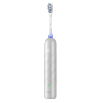 Periuta de dinti electrica Mova Fresh Pro, 69000 vibratii/min, Wireless, Argintiu - Img 4