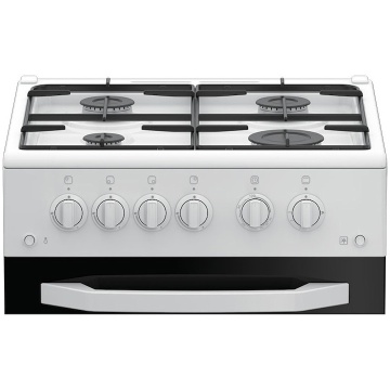 (Resigilat) Aragaz Arctic AGM5511DTTL, 4 arzatoare, Gaz, Aprindere electrica plita/cuptor, Safety Plus, Grill, Timer, Arzatoare cu eficienta ridicata, 50 cm, Alb - Img 2