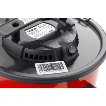 (Resigilat)Aspirator de cenusa Vivax AVC-600R, 600W, filtru HEPA, Rosu - Img 3