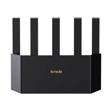 Router Wireless Gigabit TENDA TX12L Pro AX3000, Wi-Fi 6, Dual-Band 574 + 2402 Mbps, negru