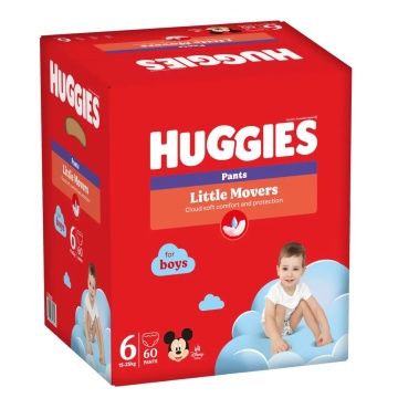 Scutece chilotel Huggies Virtual Pack 6, Boy, 15-25 kg, 60 buc - Img 4