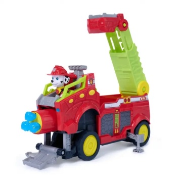 Set de joaca cu figurina, Paw Patrol, Dino Rescue Responder, Marshall - Img 5