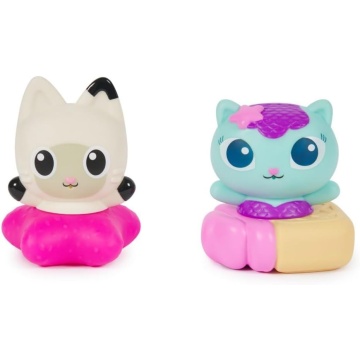 Set de joaca pentru baie Gabby's Dollhouse: Gabby CatBathSquirters, cu 2 figurine, 3 ani + - Img 2