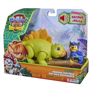 Set dinozaur cu figurina, Paw Patrol, Roaring Pup Pals, Chase