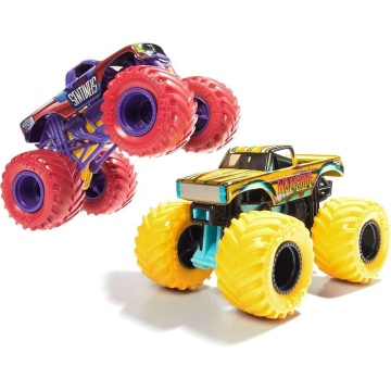 Set mașinuțe metalice Monster Jam Spin Master - The Sentinels vs Wolverine 1:65 - Img 3