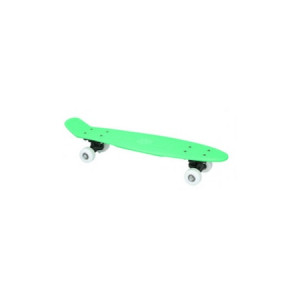 Skateboard No Fear pentru copii, 57x15x9cm PP/PVC, Verde - Img 2
