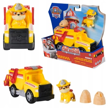 Spin Master - Rescue Fire Dump Truck Paw Patrol Fire Rescue Rumble set cu figurina - Img 2
