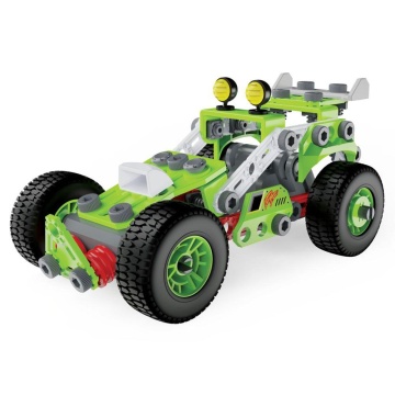 Spin Master - Set constructie metalic Meccano, Junior Pull Back Buggy, 138piese - Img 3