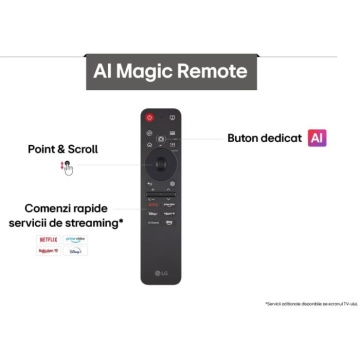 Televizor LG QNED 55QNED84A3C, 139 cm, Smart, 4K Ultra HD, Clasa F (Model 2025) - Img 12