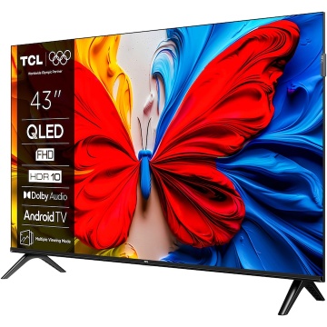 Televizor TCL QLED 43S5K, 108 cm, Smart Android TV, Full HD, Clasa F - Img 3