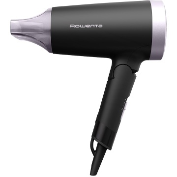 Uscator de par, Rowenta, Express Style, 1600 W, Pliabil, Negru