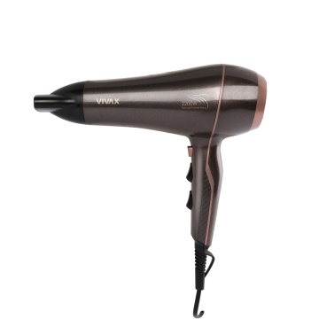 Uscator de par Vivax HD-2201CD, Putere 2200W, 2 viteze, Turbo, Difuzor volum, Maro - Img 1