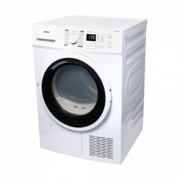 Uscator de rufe VIVAX CDR-0816SHP, Pompa de caldura, 8 kg, Clasa A++, Display LED, Start intarziat, Anti-sifonare, Uscare ajustabila, 16 programe, Alb - Img 10