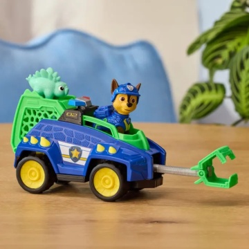 Vehicul de salvare cu figurina, Paw Patrol, Dino Rescue Cruiser, Chase - Img 9