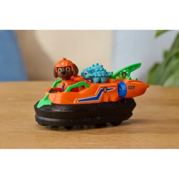 Vehicul de salvare cu figurina, Paw Patrol, Dino Rescue Hovercraft, Zuma - Img 8