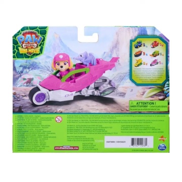 Vehicul de salvare cu figurina, Paw Patrol, Dino Rescue Jet, Skye - Img 10
