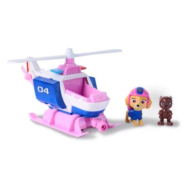 Vehicul Paw Patrol Spin Master - Skye Search & Rescue cu figurină 3 ANI + - Img 5