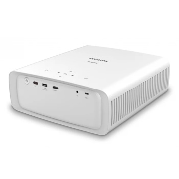 Videoproiector LED Philips NeoPix 550, 1080pWi-Fi 2.4GHz + 5GHz, Bluetooth 4.2, Alb - Img 4