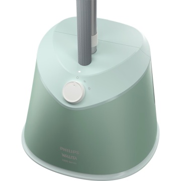 Aparat de calcat vertical cu picior Philips STE1010/70, picior ajustabil pe inaltime, putere 1600W (240V), 2 setari pentru abur, debit abur 35g/min, manusa, capacitate rezervor 1.8L, verde - Img 4