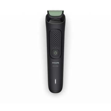 Aparat de tuns barbă, păr și corp 9‑în‑1 Philips All‑in‑One MG3945/15, lame din oțel inoxidabil, autonomie 90 min, funcționare fără fir, negru - Img 2