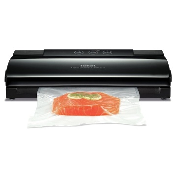 Aparat de vidat Tefal VacuPack Classic VT254070, 110 W, functie de sigilare si vidare automata, 2 programe, negru - Img 3