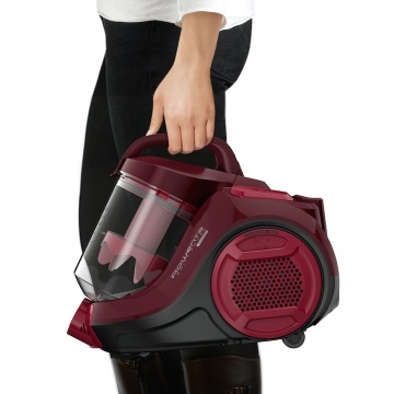 Aspirator fara sac Rowenta Swift Power Cyclonic RO2910EA, 750W, 3 niveluri de filtrare, acoperire 7.5m, motor Effitech, rosu - Img 4