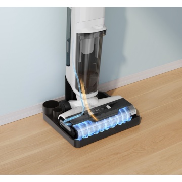 Aspirator vertical si mop MOVA K10 PRO, 890 ml, LED, Auto-curatare, 15000Pa, Alb - Img 9