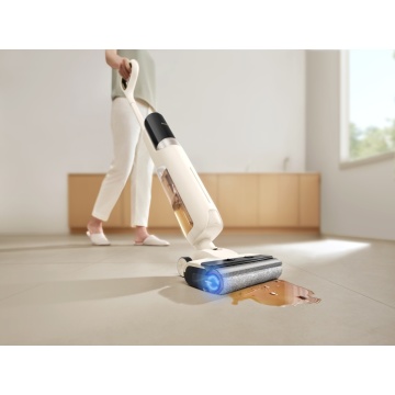 Aspirator vertical si mop MOVA K30 Mix, 600 ml, LED, 18000Pa, Alb - Img 18