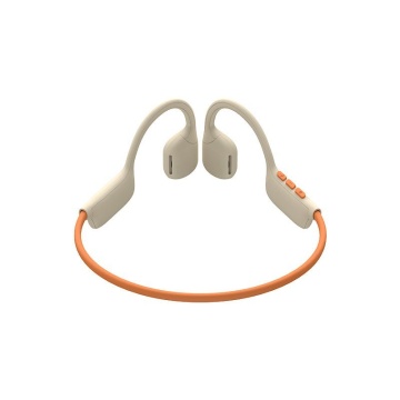 Casti bluetooth HAVIT E510BT Freego1, Open-ear, cu sistem de transmitere a sunetului prin aer, Bej - Img 5