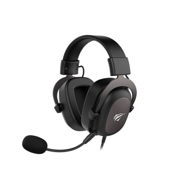 Casti gaming HAVIT H2002D cu fir, jack 3,5 mm, microfon omnidirecțional, Negru - Img 4