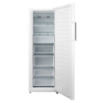 Congelator vertical VIVAX VF-238EDNF W, 238L, Full No Frost, Clasa E, Termostat Digital reglabil, Usa reversibila, Super cool, Super freeze, 7 cutii depozitare, H 142 cm, Alb - Img 4