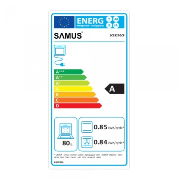 Cuptor incorporabil Samus SCE827GCF - Img 9