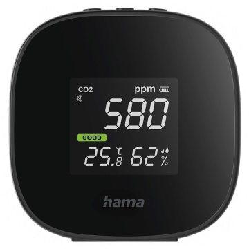 Dispozitiv Hama de masurare a calitații aerului Safe CO2, temperatura, umiditate ambientala