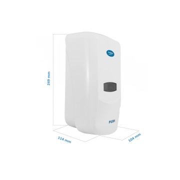 Dozator sapun Limpio SD1000W2 Alb - Img 5