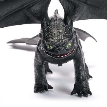 Dreamworks Dragons World of Berk - Battle Dragons, Plasma Sounds Toothless "How to Train Your Dragon 2025", Multicolor, 4 ani+ - Img 4