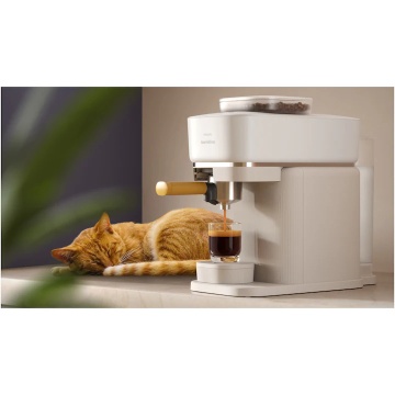 Espressor Philips Baristina BAR300/03, 1500W, 16 bar, 1.2 L, portafiltru, cu functie extra-shot, rasnita ceramica, nivel ideal de macinare, presiune exacta, dozaj precis, tava detasabila, alb - Img 7
