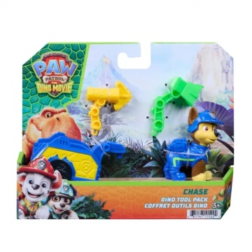 Figurina cu accesorii, Paw Patrol the Dino Movie, Chase - Img 6